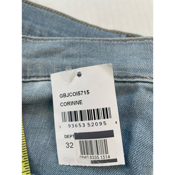 Joe's Jeans Women's The Molly High-Rise Flare Size 32 Corinne Light Wash 34" NEW - Picture 4 of 8